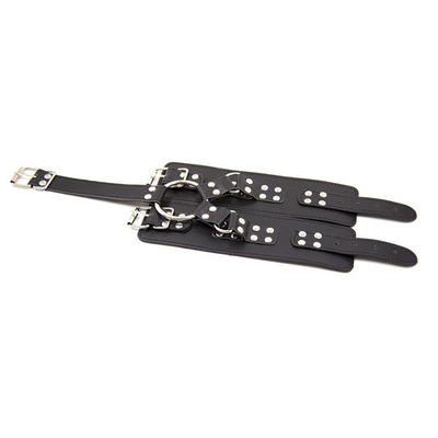 Bondage Harness Fashion Gothic Collar, PU Seksi Punk Choker dengan Alloy Heart Dangle untuk Wanita