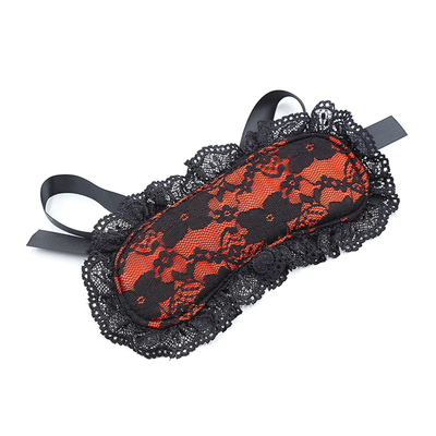 Flirting Lace Eye Blindfold untuk Dewasa Perbudakan Flirting Blindfold Harga Pabrik Sinful Pink Blindfold Bondage Toy