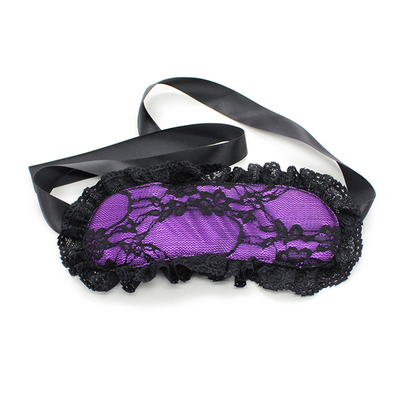 Flirting Lace Eye Blindfold untuk Dewasa Perbudakan Flirting Blindfold Harga Pabrik Sinful Pink Blindfold Bondage Toy