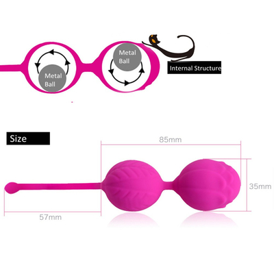 Silikon Vagina Terapi Stres Pelatihan Bola Kegel Mainan Seks Untuk Wanita