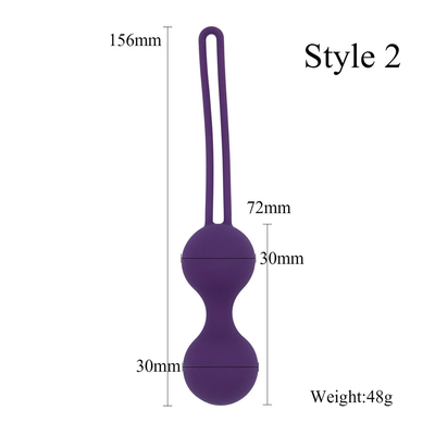 Silikon Vagina Terapi Stres Pelatihan Bola Kegel Mainan Seks Untuk Wanita