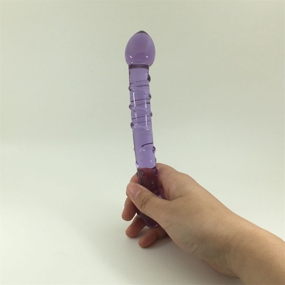 Double Heads Butt Plug Anal Plug Butt Glass Butt Plug dengan Inner Screw Design Didistribusikan ke Dildos Kaca di Seluruh Dunia