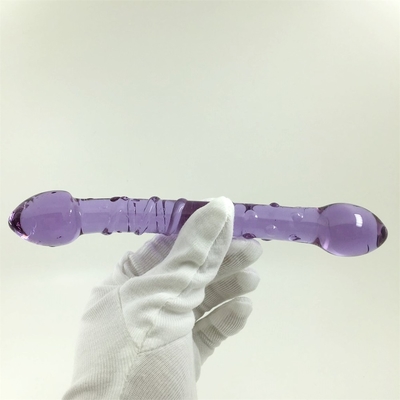 Double Heads Butt Plug Anal Plug Butt Glass Butt Plug dengan Inner Screw Design Didistribusikan ke Dildos Kaca di Seluruh Dunia