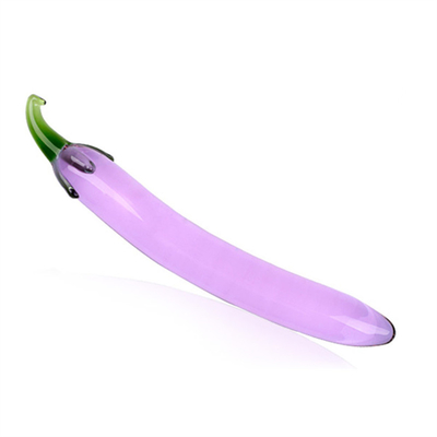 Crystal Penis Anal Butt Plug G-Spot Klitoris Masturbasi Terong Kaca Dildo Untuk Wanita