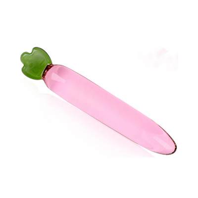 Crystal Penis Anal Butt Plug G-Spot Klitoris Masturbasi Terong Kaca Dildo Untuk Wanita