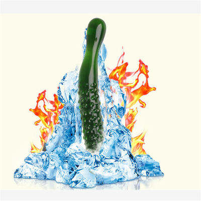 Crystal Penis Anal Butt Plug G-Spot Klitoris Masturbasi Terong Kaca Dildo Untuk Wanita