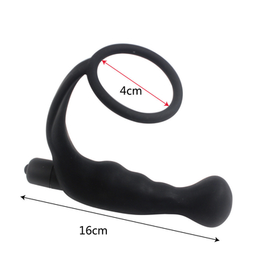 10 Kecepatan Plug Anal Mainan Seks Dewasa Untuk Pria Vibrator Anal Prostat Massager