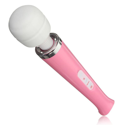 Pengecoran Wireless Handheld Vibrating AV Wand Massage Stick Mainan Seks Silikon AV Vibrator