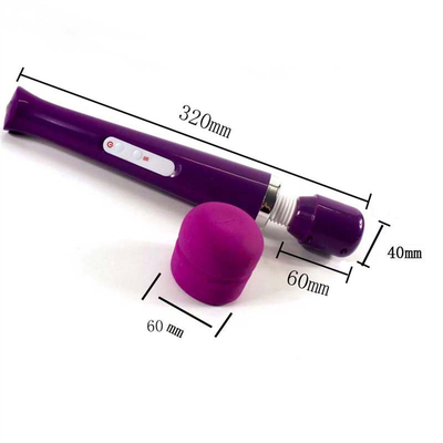 Pengecoran Wireless Handheld Vibrating AV Wand Massage Stick Mainan Seks Silikon AV Vibrator