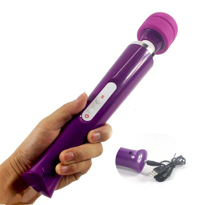 Pengecoran Wireless Handheld Vibrating AV Wand Massage Stick Mainan Seks Silikon AV Vibrator
