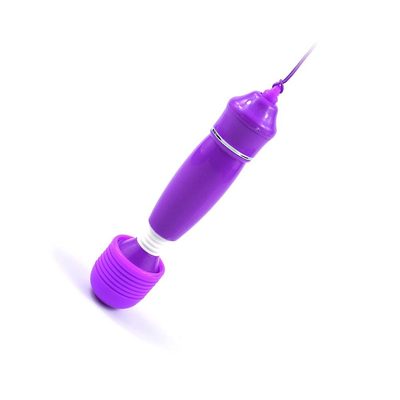 Vibrator pijat seks wanita bergetar mainan vagina av vibrator dengan berlian plastik untuk wanita cinta seks