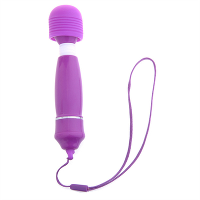 Vibrator pijat seks wanita bergetar mainan vagina av vibrator dengan berlian plastik untuk wanita cinta seks