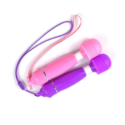 Vibrator pijat seks wanita bergetar mainan vagina av vibrator dengan berlian plastik untuk wanita cinta seks