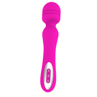 Silikon 12 Kecepatan Kuat Pijat Stimulator Klitoris G-spot Vagina Vibrator Untuk Wanita