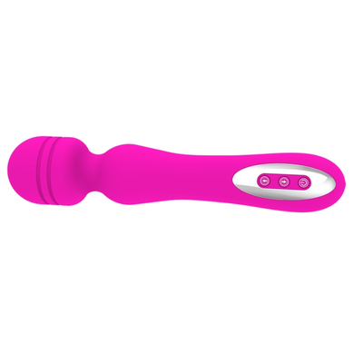 Silikon 12 Kecepatan Kuat Pijat Stimulator Klitoris G-spot Vagina Vibrator Untuk Wanita