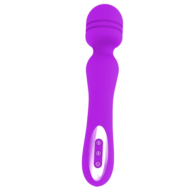 Silikon 12 Kecepatan Kuat Pijat Stimulator Klitoris G-spot Vagina Vibrator Untuk Wanita