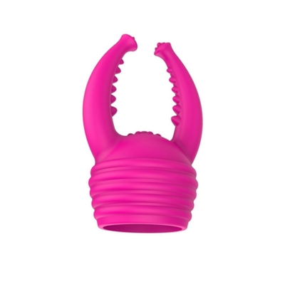 Stimulator Klitoris Multi-Head yang dapat diisi ulang G-spot Vibrator Vagina bergetar Untuk Wanita Cinta Seks