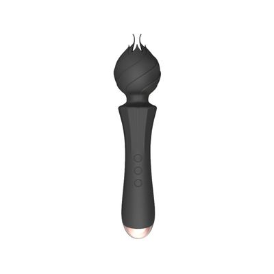 2023 Grosir Handheld Body Massager Pussy G-Spot Vibrations Av Wand Masturbasi Vibrator Lidah Mainan Seks untuk Wanita