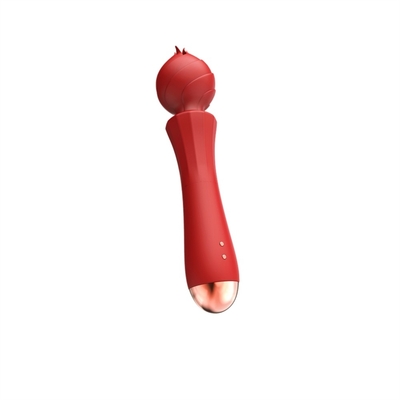 2023 Grosir Handheld Body Massager Pussy G-Spot Vibrations Av Wand Masturbasi Vibrator Lidah Mainan Seks untuk Wanita
