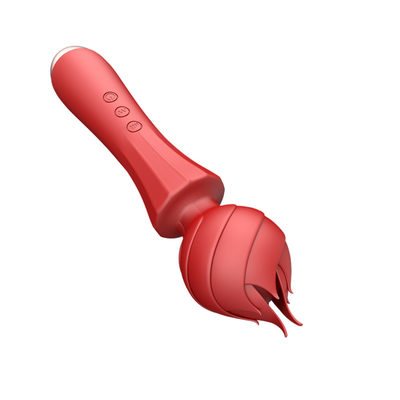 2023 Grosir Handheld Body Massager Pussy G-Spot Vibrations Av Wand Masturbasi Vibrator Lidah Mainan Seks untuk Wanita
