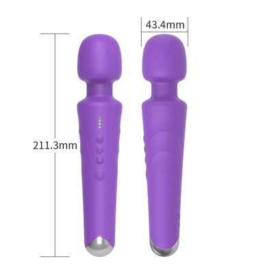 Dorong G Spot Seks Tongkat AV Stick Vibrating Stimulasi Vibrator untuk Wanita