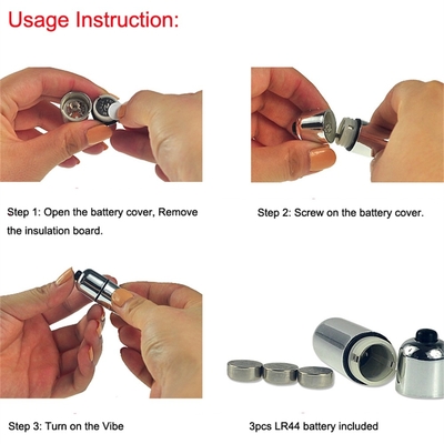 Wanita Hot Multi Speed Vibrating Mini Love Bullet Mini Vibrator Bullet Vibrator