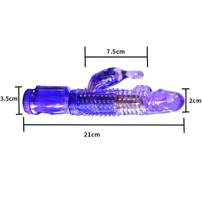 xese Hot Selling 36 Kecepatan Rotasi Kelinci Vibrator Sex Toys untuk Wanita
