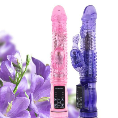 xese Hot Selling 36 Kecepatan Rotasi Kelinci Vibrator Sex Toys untuk Wanita