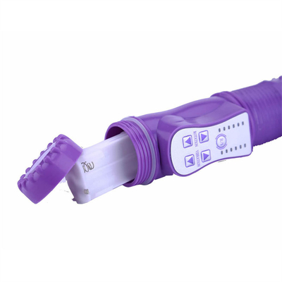 Vibrator kelinci berputar mendorong kepala dildo vagina pussy mainan seks kelinci vibrator