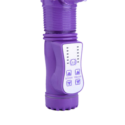 Vibrator kelinci berputar mendorong kepala dildo vagina pussy mainan seks kelinci vibrator