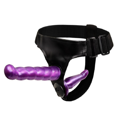 Double Removable Strap On Dildo Double Untuk Pasangan Wanita