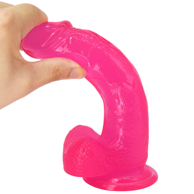 Penis mainan seks plastik ukuran besar untuk wanita