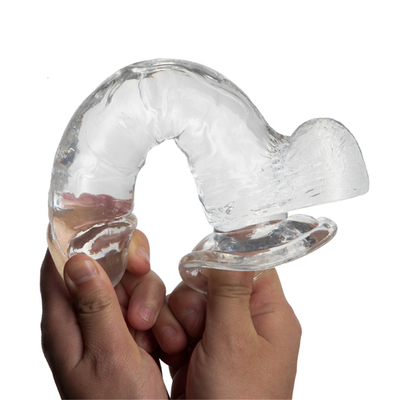 Hot Sale Ukuran Besar Plastik Murah dan Berwarna Dildo TPE Realistis Besar Penis buatan untuk Wanita Penis mainan seks untuk Wanita
