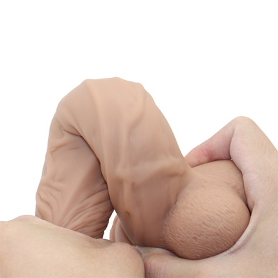 xese Warna Cairan Silikon Realistis Dildos Toys Seks Dewasa untuk Wanita
