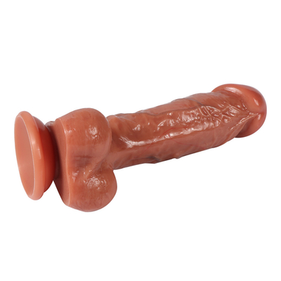 Kuat Suction Cup realistis dildo pria penis buatan mainan seks untuk wanita
