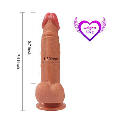 Masturbator Wanita Berkualitas Tinggi Mainan Seks Realistis Dildo Untuk Wanita