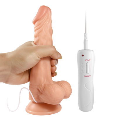 2 Ukuran Hapus Kontrol Vibrating Dildo Untuk Wanita Karet Penis Masturbasi Dildo Sex Toy Wanita