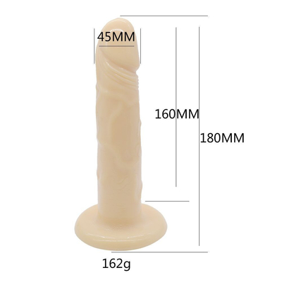 Grosir Soft TPE Jelly Dildos Untuk Wanita Besar Realistis Realistis Dildo Tanpa Telur