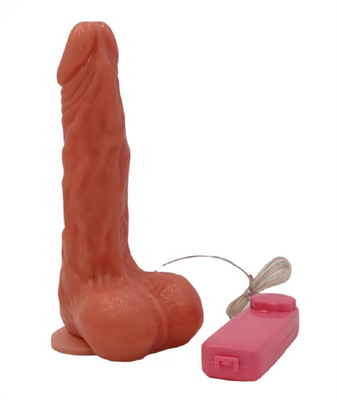 Realistis Dildo Body Safe Material Lifelike Besar Penis Penis dengan Kuat Suction Cup Dildo Vibrator dengan Pemanasan