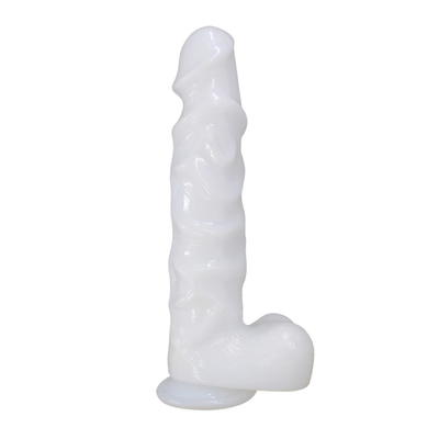 Mini Soft TPE Realistic Clear Jelly Crystal Dildo Untuk Wanita Translucent Penis Penis mainan seks dewasa