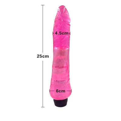 G Spot Stimulator Klitoris Silicone Jelly Vibrator Dildo Untuk Wanita