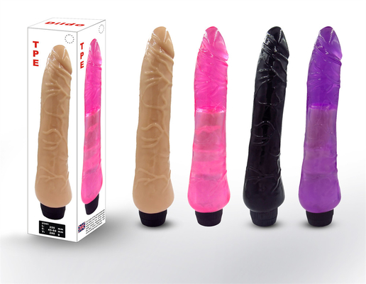 G Spot Stimulator Klitoris Silicone Jelly Vibrator Dildo Untuk Wanita