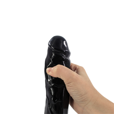 Penis besar seperti kehidupan dengan cangkir hisap yang kuat Dildo untuk bebas tangan Penis dengan poros melengkung dan bola untuk vagina
