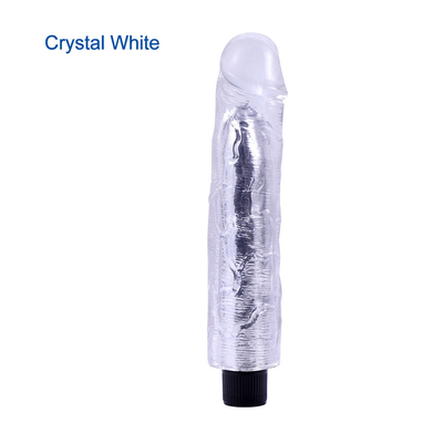 Penjualan Teratas Wanita Sex Toy Realistis Dildo Vibrator Stimulasi Penis Dildo Vibrator untuk Pussy 22,5cm