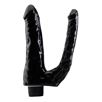 Baru Datang Permainan Seks Wanita Bergetar Double Dildo TPE Vibrator Di Promosi