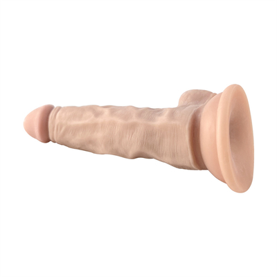 12 Inch Hitam Brown Flesh Warna Penis Mainan Seks Otomatis Vibrating Dildo untuk Pria