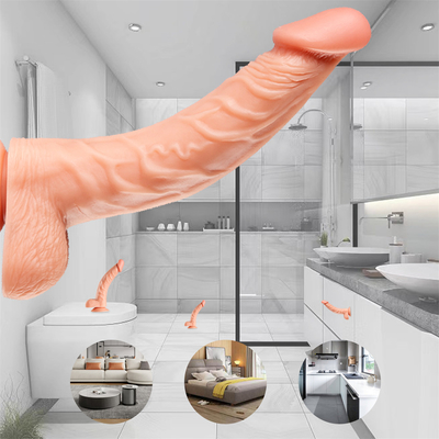 Soft Jelly Artificial Penis Berbagai Ukuran Dick Toy untuk Dewasa Berwarna-warni Kristal Karet Penis Besar Realistis Dildo Untuk Wom