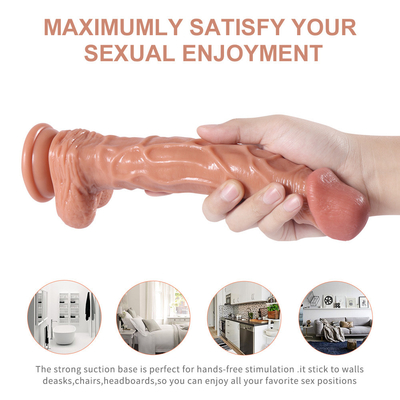 Penis Vibrator Besar Realistis Dildo Untuk Wanita mainan seksi mendorong dildo