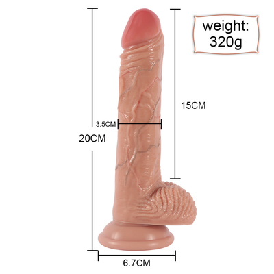 Dildo vibrator mainan seks untuk wanita besar realistis dong realistis dildo untuk wanita