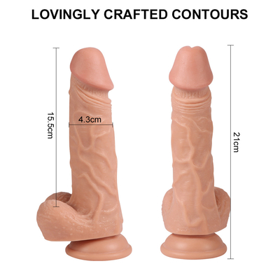 Dildo Hitam Besar Terlaris Menekan Penis Besar Vibrator Dildo Untuk Wanita Mainan Seks